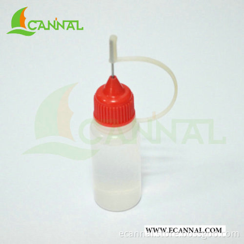 Plastic Bottle with Red Cover and Needle Tip (BL003)